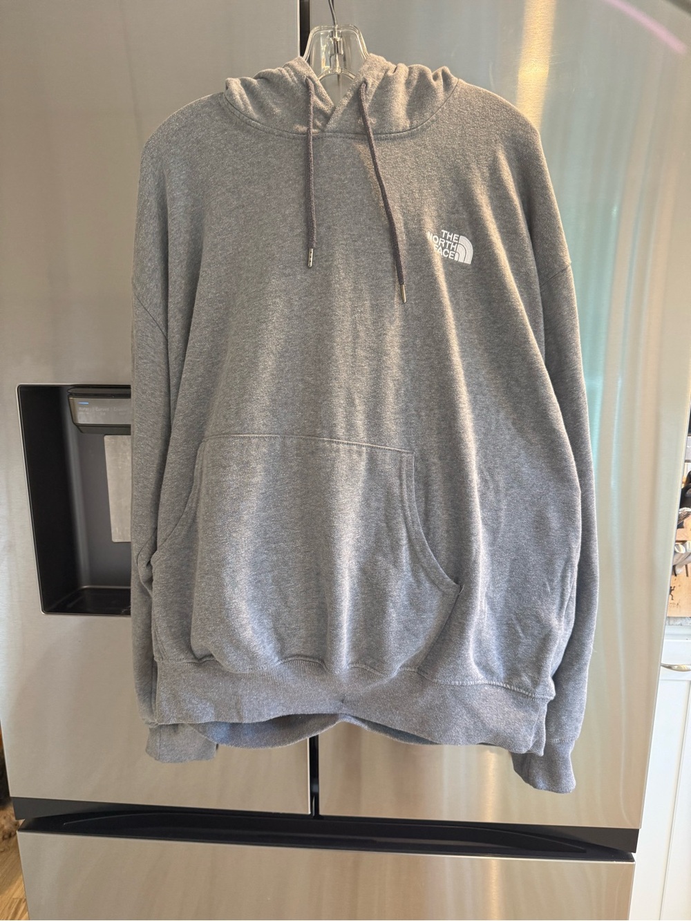 The North Face Men's Heather Gray Pullover Hoodie